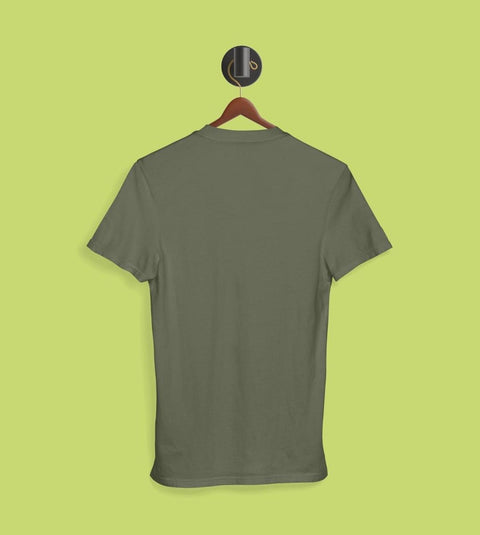 WYPO Premium Quality T-Shirt for Man for Summer - Crewneck,Olive Green