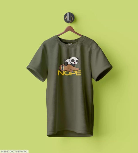 WYPO Premium Quality T-Shirt for Man for Summer - Crewneck,Olive Green